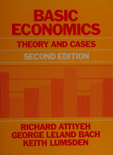 Cover for Basic economics