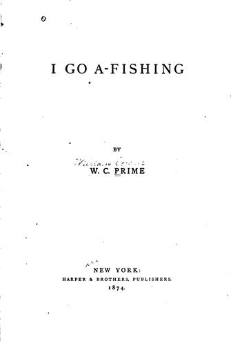 Cover for I Go A-fishing