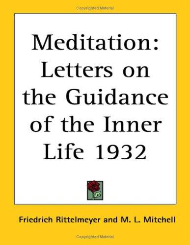 Cover for Meditation