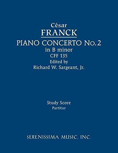 Cover for Piano Concerto in B Minor, Cff 135