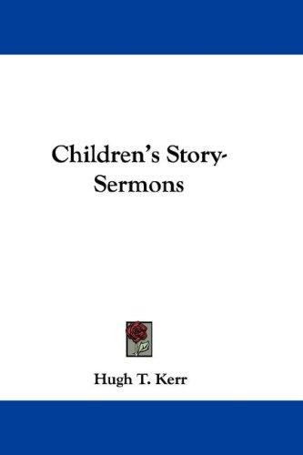 Cover for Children's Story-Sermons