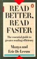 Cover for Read Better, Read Faster