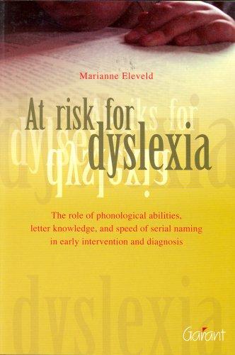 Cover for At Risk for Dyslexia