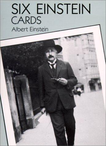 Cover for Six Einstein Cards (Small-Format Card Books)