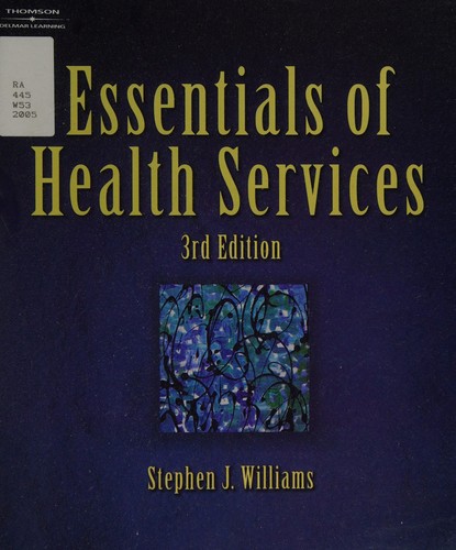 Cover for Essentials of health services