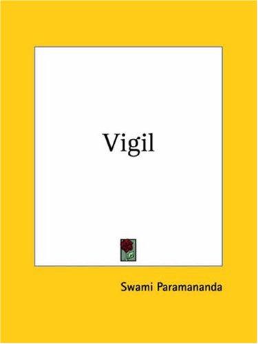 Cover for Vigil