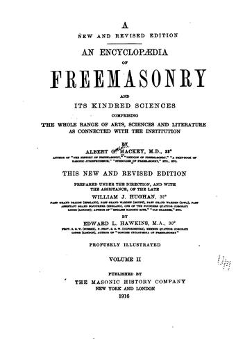 Cover for An Encyclopædia of Freemasonry and Its Kindred Sciences, Comprising the ...