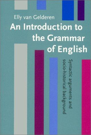 Cover for An introduction to the grammar of English