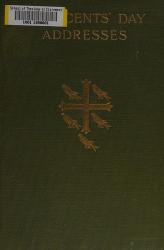 Cover for Innocents' Day addresses