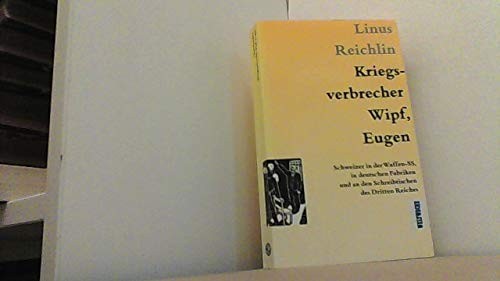 Cover for Kriegsverbrecher Wipf, Eugen