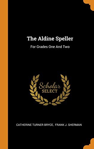 Cover for Aldine Speller