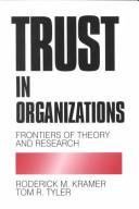 Cover for Trust in organizations
