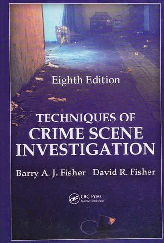Cover for Techniques of crime scene investigation
