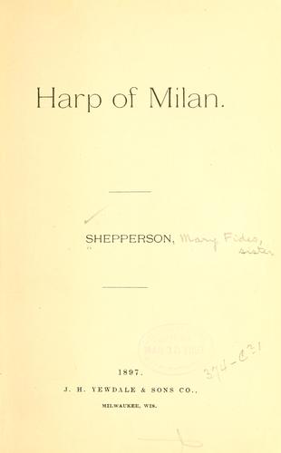Cover for Harp of Milan