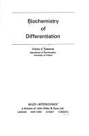 Cover for Biochemistry of differentiation
