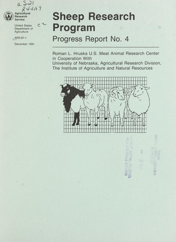Cover for Sheep research program