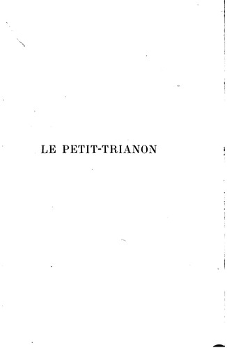 Cover for Le Petit-Trianon