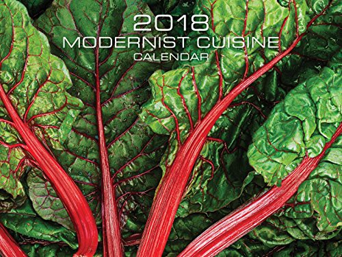 Cover for Modernist Cuisine 2018 Wall Calendar