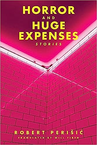 Cover for Horror and huge expenses stories