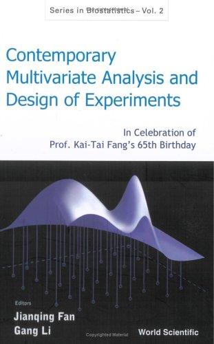 Cover for Contemporary Multivariate Analysis And Design of Experiments (Series in Biostatistics)