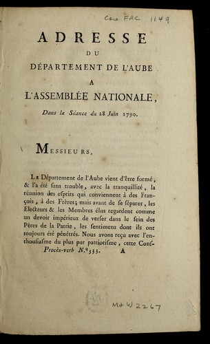 Cover for Adresse