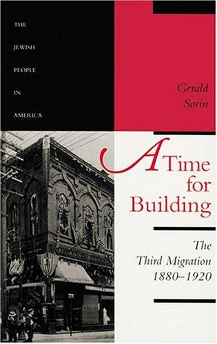 Cover for A Time for Building