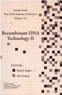 Cover for Recombinant DNA technology II