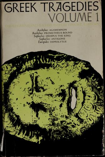 Cover for The complete Greek tragedies