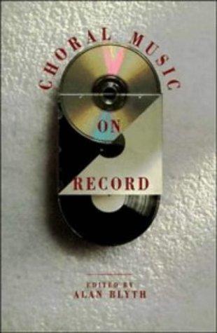 Cover for Choral music on record