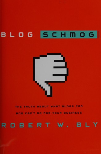 Cover for Blog, schmog!