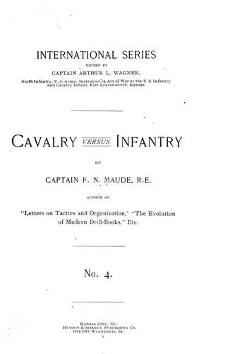 Cover for Cavalry versus infantry