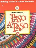 Cover for Paso a Paso Level A - Writing Audio Video Activities