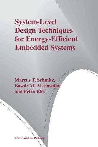 Cover for System-Level Design Techniques for Energy-Efficient Embedded Systems