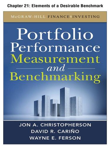 Cover for Elements of a Desirable Benchmark