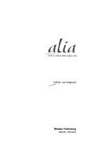 Cover for Alia, luka Serambi Mekah