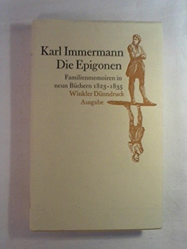Cover for Die Epigonen