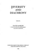 Cover for Diversity and diachrony