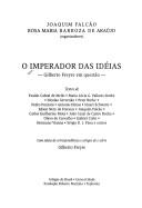 Cover for O imperador das idéias