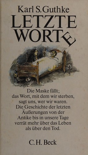 Cover for Letzte Worte