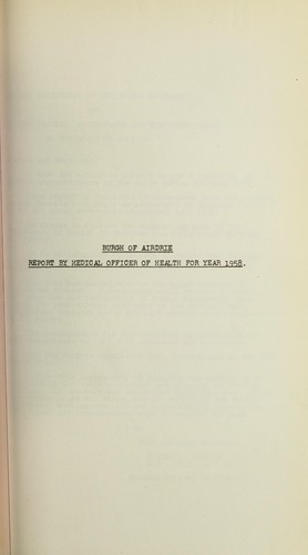 Cover for [Report 1958]
