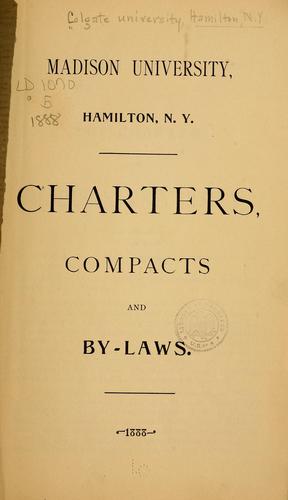 Cover for Charters