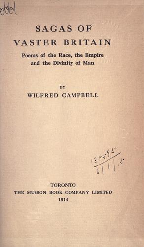 Cover for Sagas of vaster Britain