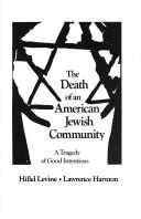 Cover for The Death of an American Jewish Community