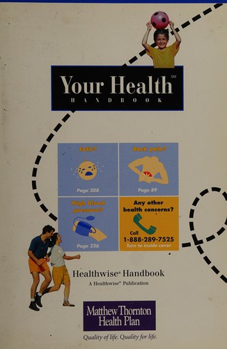 Cover for Your health handbook
