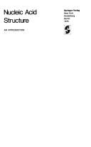 Cover for Nucleic acid structure