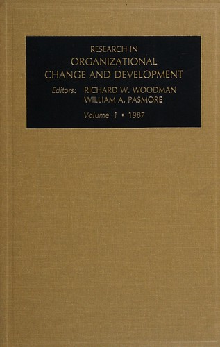 Cover for Research in Organizational Change and Development