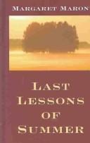 Cover for Last lessons of summer