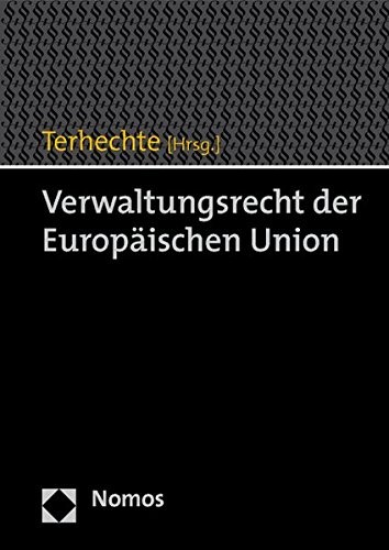 Cover for Verwaltungsrecht Der Europaischen Union (German Edition)