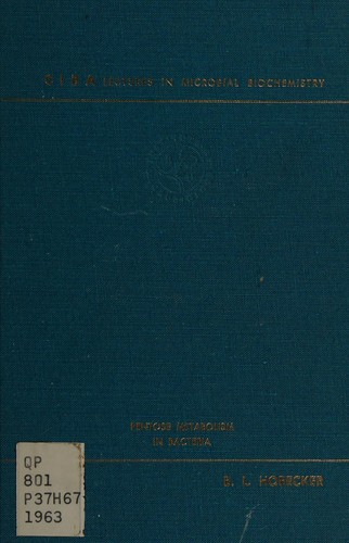 Cover for Pentose metabolism in bacteria.