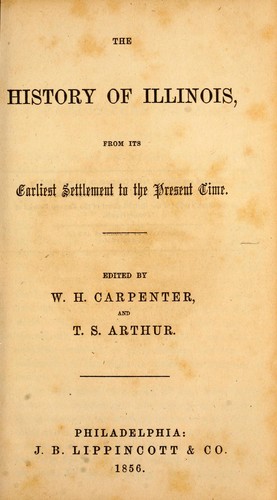 Cover for The history of Illinois